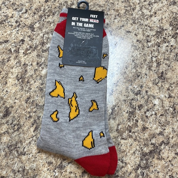 Into Socks “NACHO PROBLEM” Funny Dress Socks. Men’s Shoe Size 7-12. NEW! - Picture 3 of 6